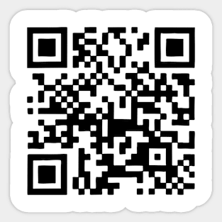 Trump Ymca Troll Dance QR Sticker